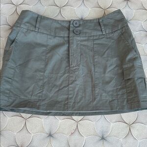 Princess Polly Gray Mini Skirt